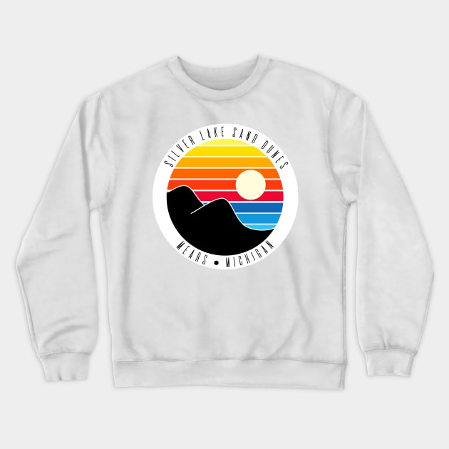 Silver Lake Sand Dunes Crewneck Sweatshirt by Megan Noble